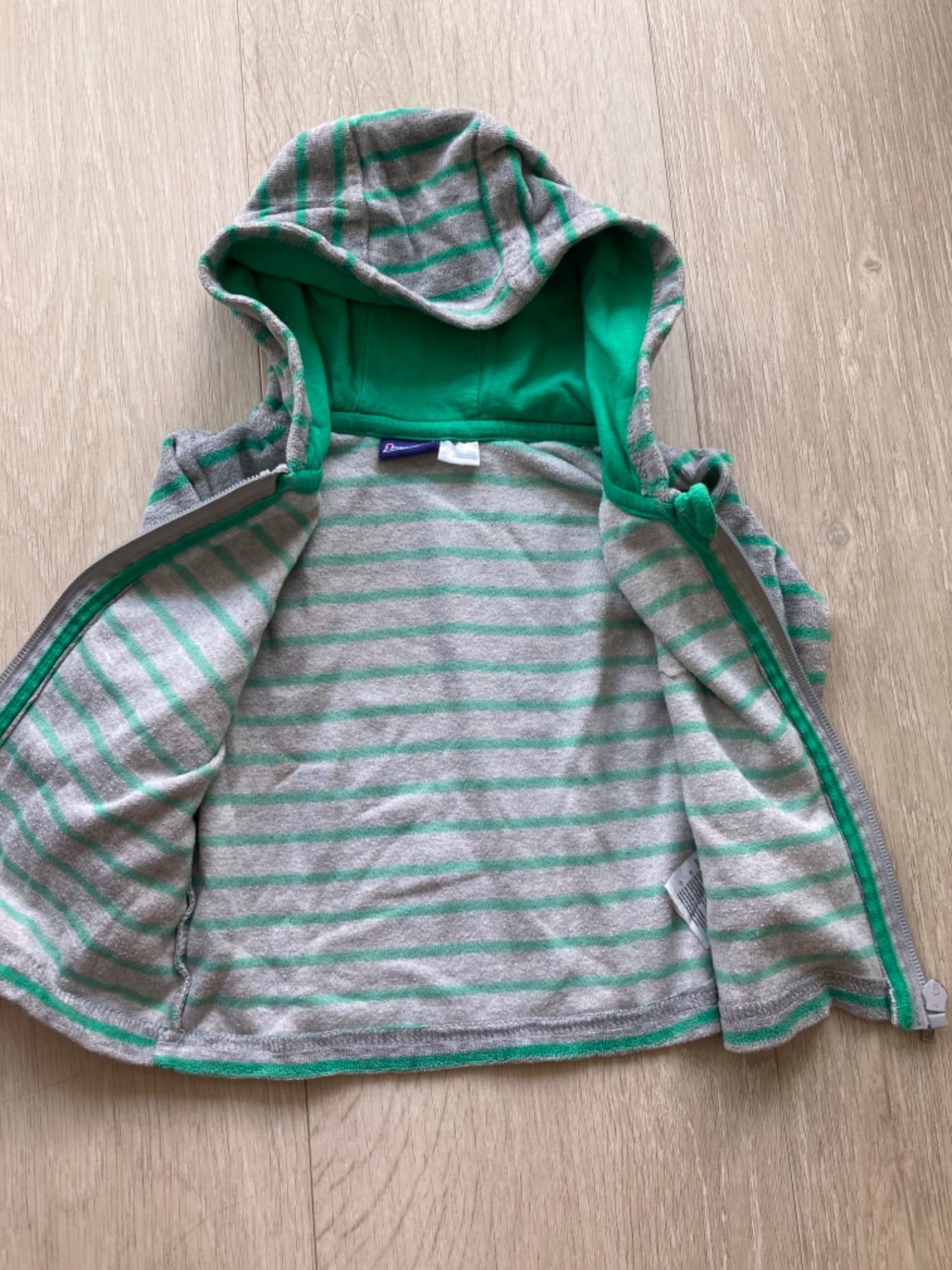Welurowa bluza niemowlęca