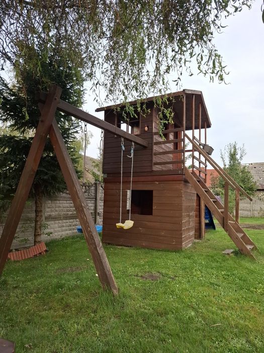 Domek ogrodowy dla dzieci - wysoki