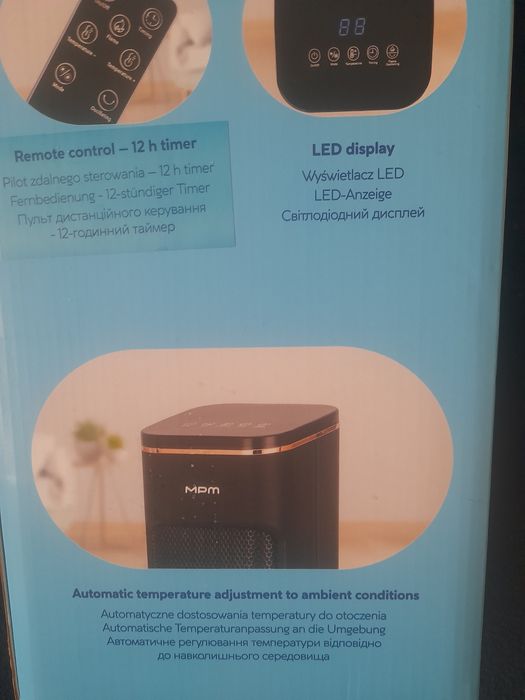 Grzejnik kolumnowy elektryczny 2000W