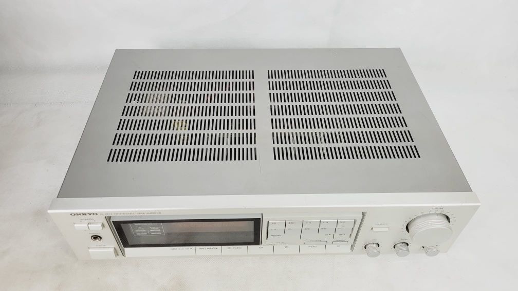 Onkyo TX 7900 Amplituner wzmacniacz srebrny Vintage Prosty Japan