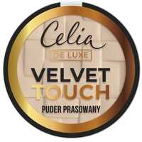 Celia De Luxe Velvet Touch Puder Prasowany 102 Natural Beige 9G (P1)