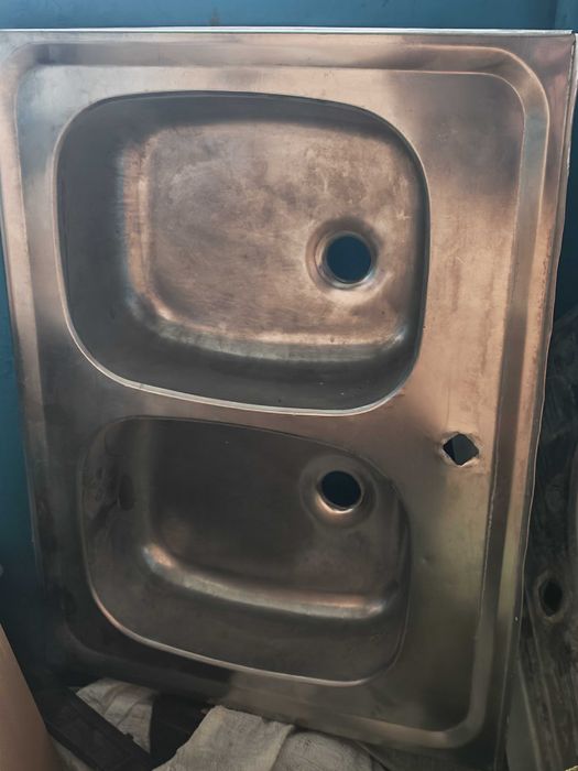 Для сада и огорода мойка двойная нержавейка