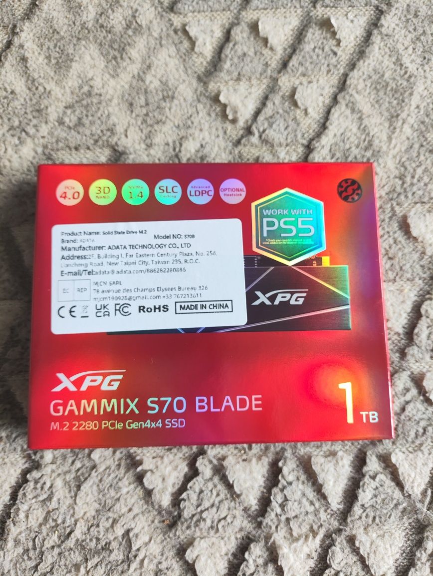 SSD WD sn7100 1tb / XPG gammix s70 1tb