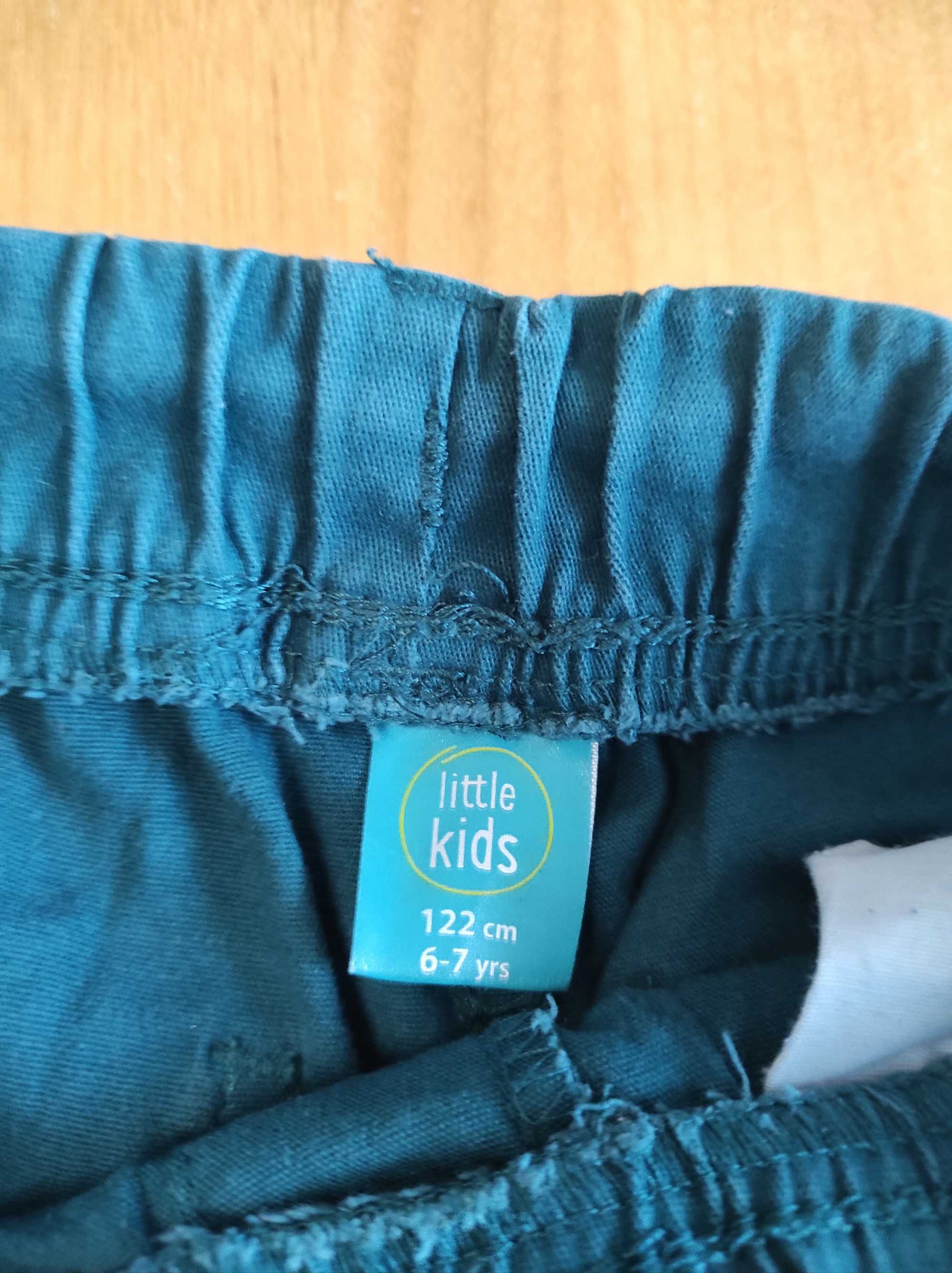 LITTLE Kids spodnie slim chłopięce rozmiar 122cm 6-7 lat