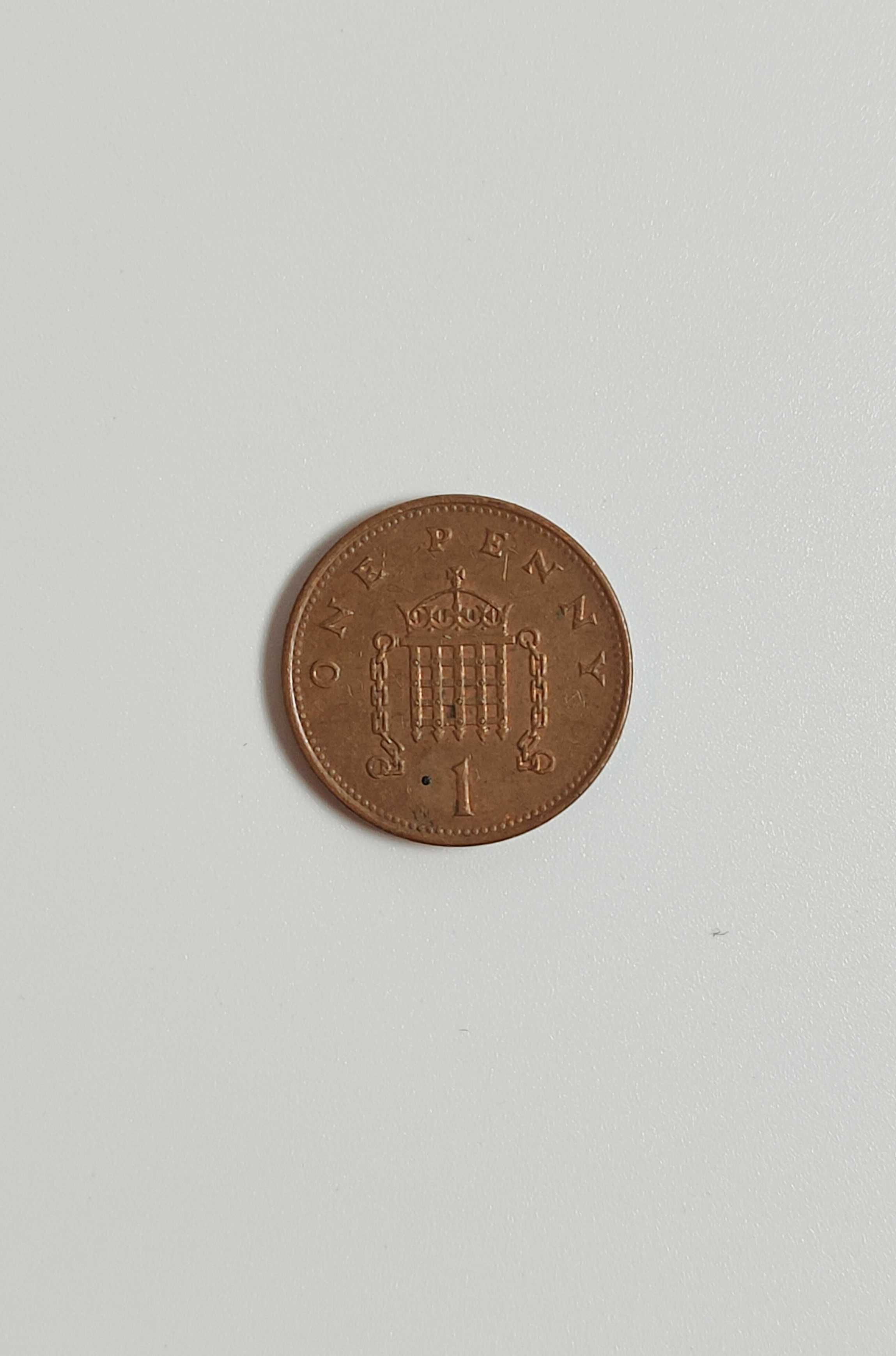 1 funt brytyjski 1992