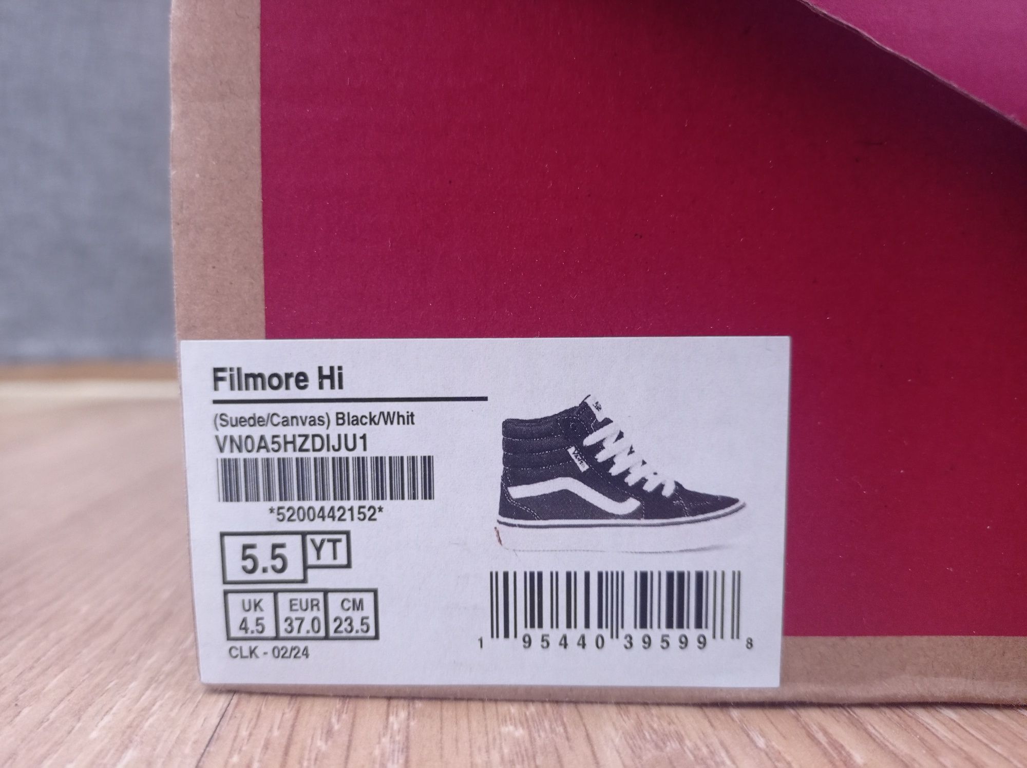 Vans Filmore HI - Novo