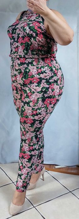 Kombinezon Miss Selfridge 44 46 kwiaty letni