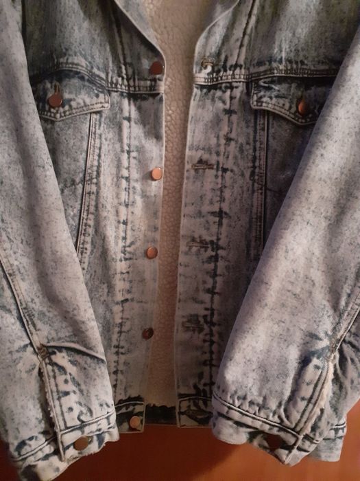 Джинсова куртка утеплена 52 р.