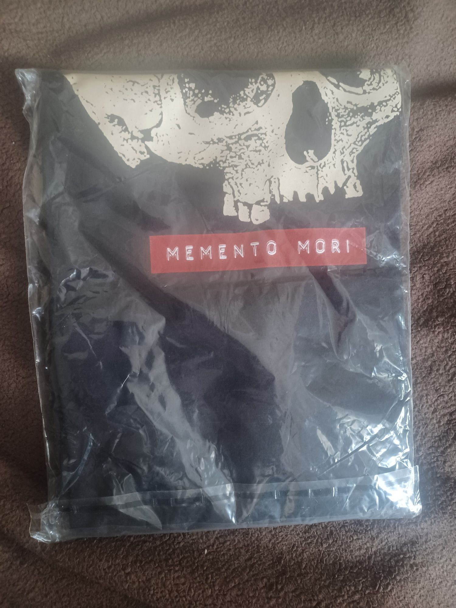 Koszulka Memento Mori męska czarna XXL [Nowa w folii]