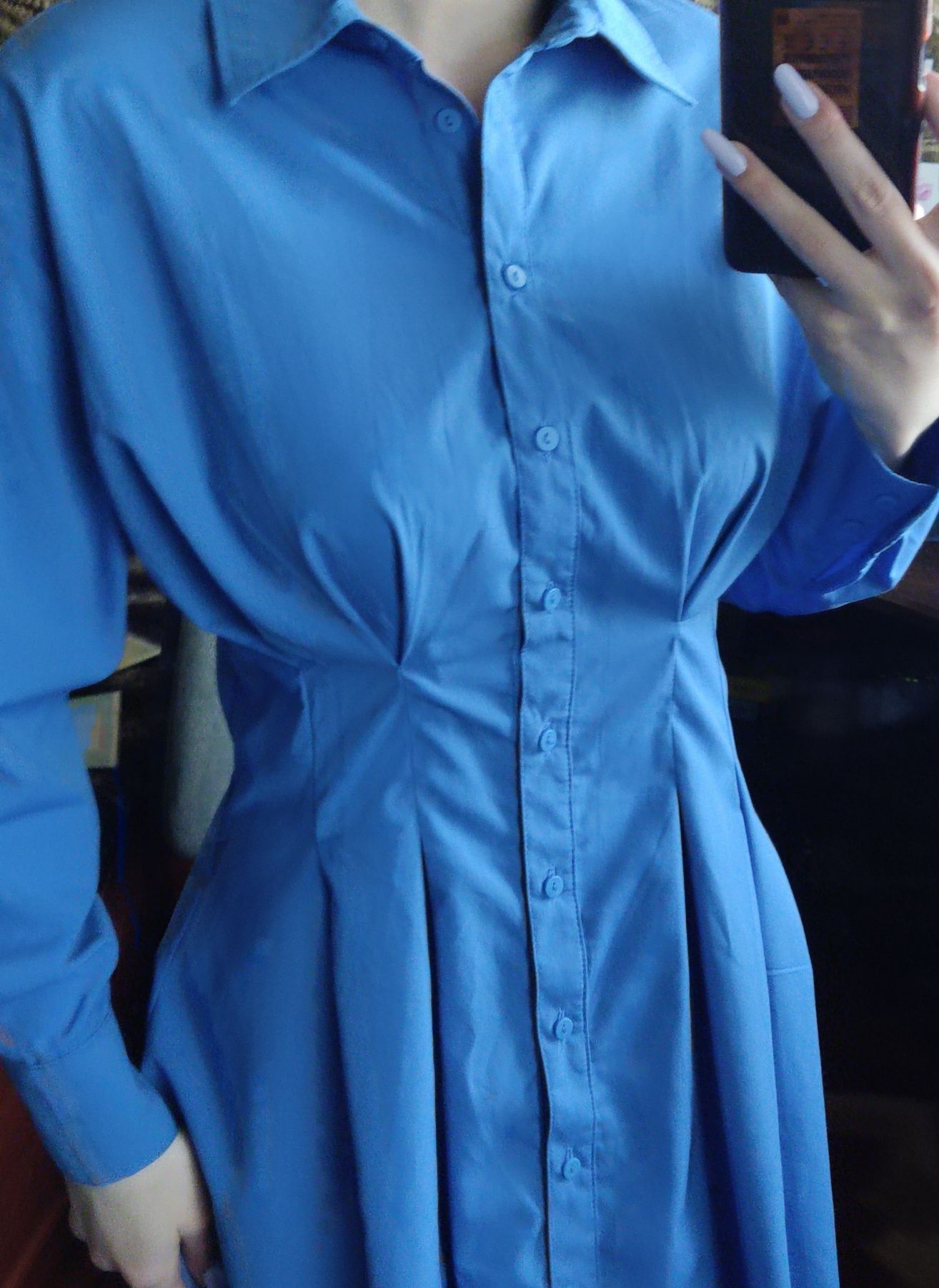 синя плаття - сорочка