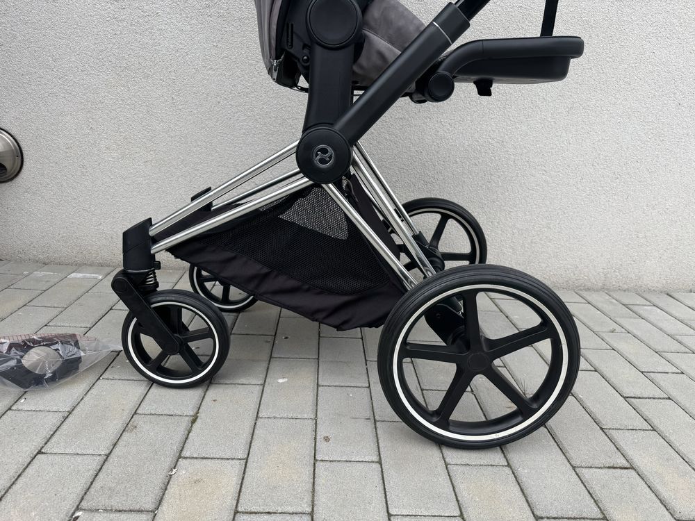 Spacerówka Cybex Priam 4.0 Soho Grey / Chrome Brown
