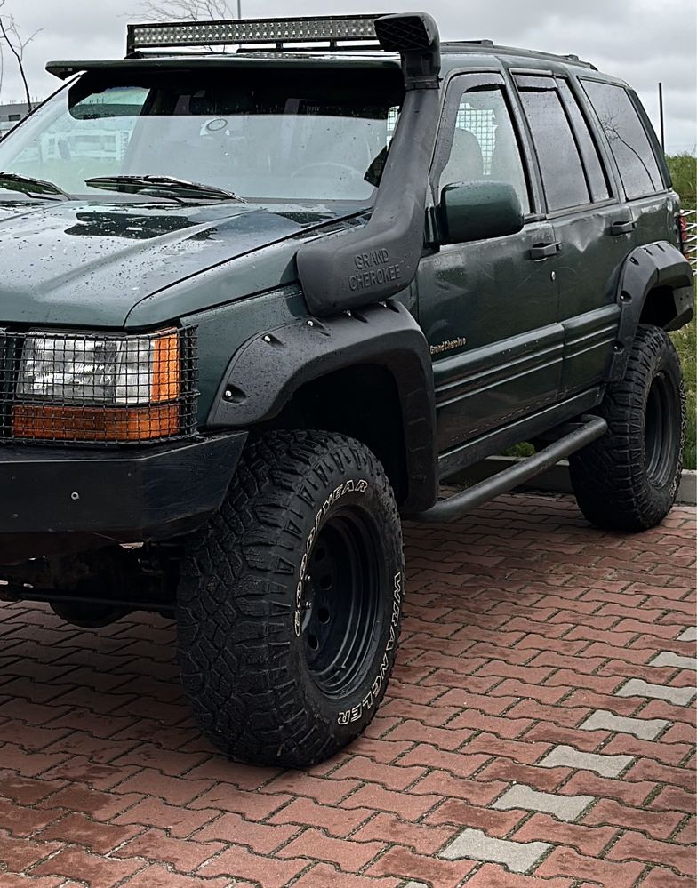 Orurowanie Jeep ZJ, progi