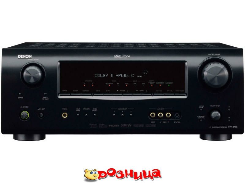 AV ресівер denon avr 1709