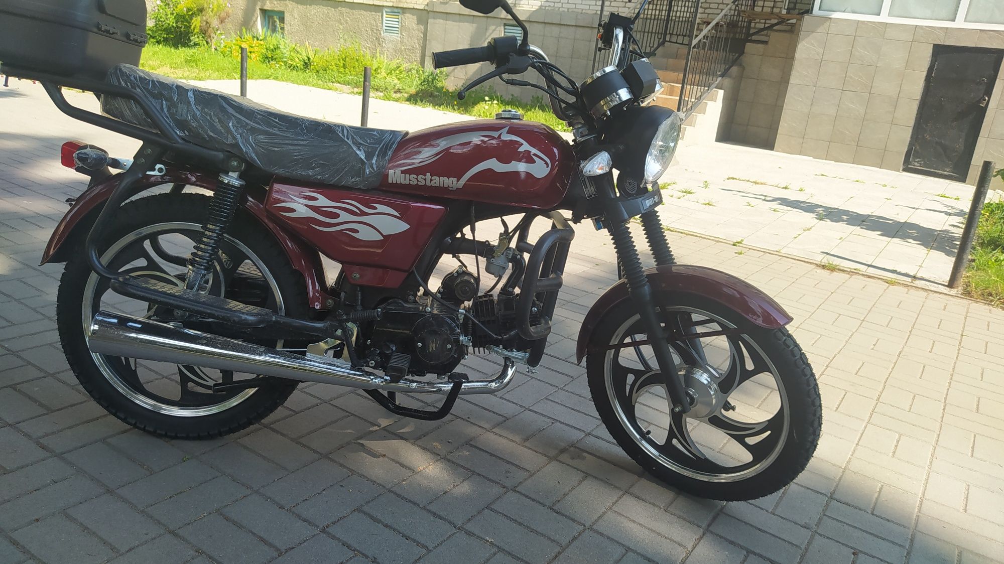 Мотоцикл Musstang MT-125(ДОСТАВКА БЕЗКОШТОВНА до 100 км)Без Предоплат!