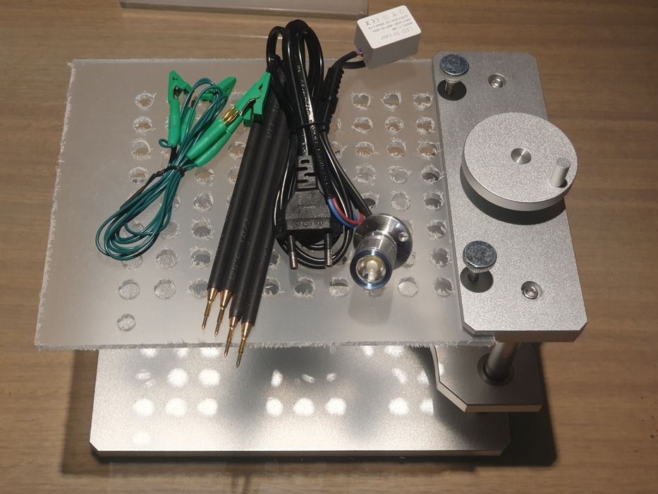 Bancada BDM Alumínio Anodizado com Led e Pinças Profissional