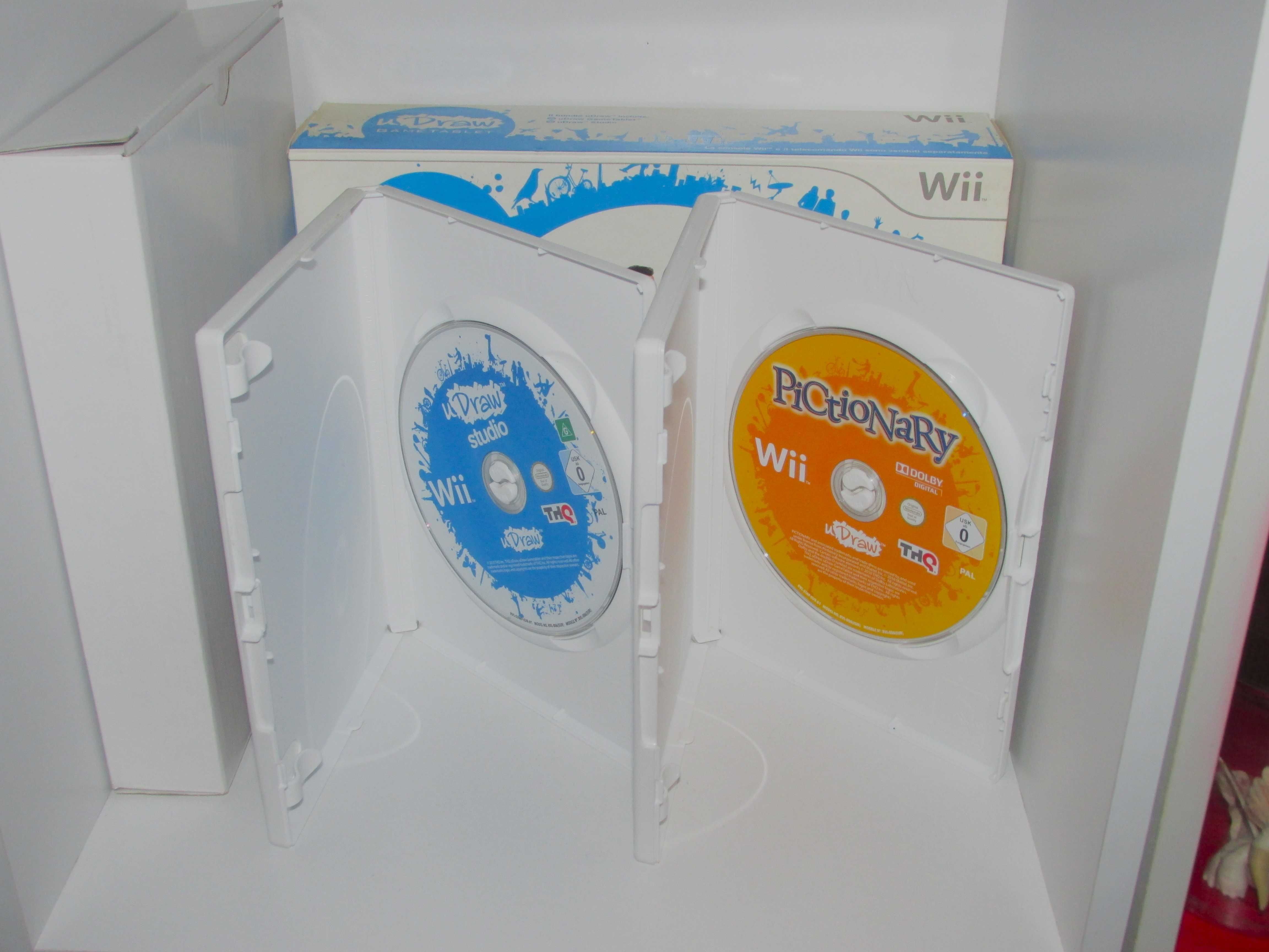 Wii UDraw Gametablet + UDraw Studio + Pictionary