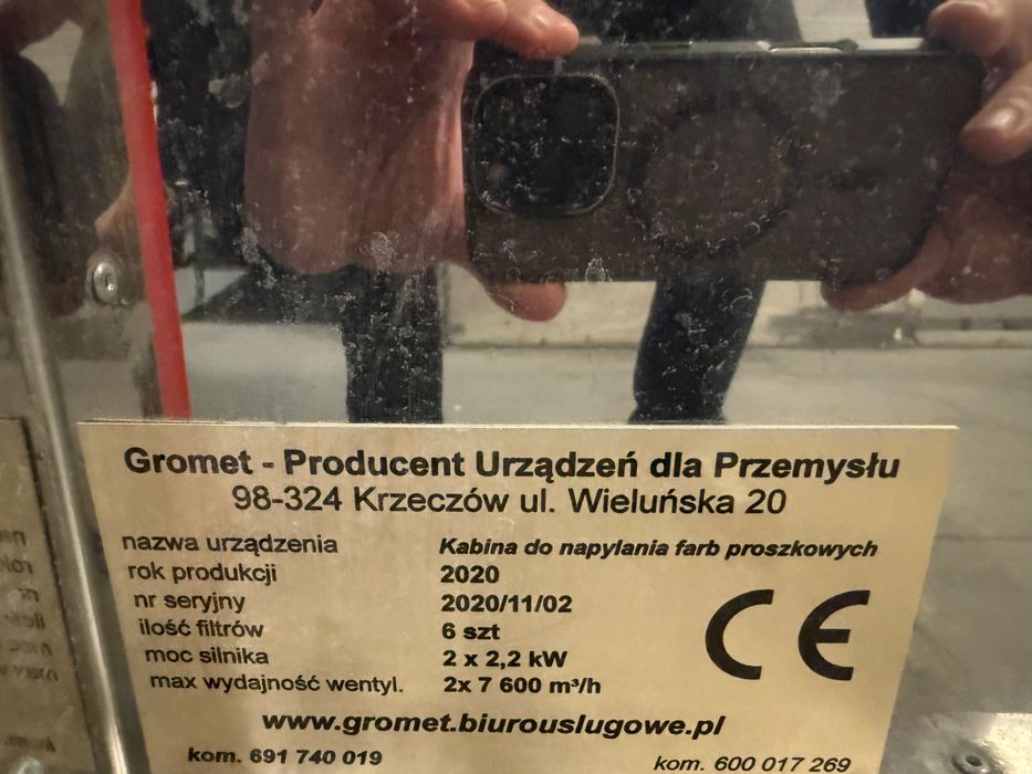 Lakiernia Proszkowa Kompletna Mało używana !