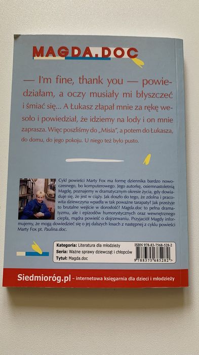 Książka „Magda.doc” autorki Marty Fox