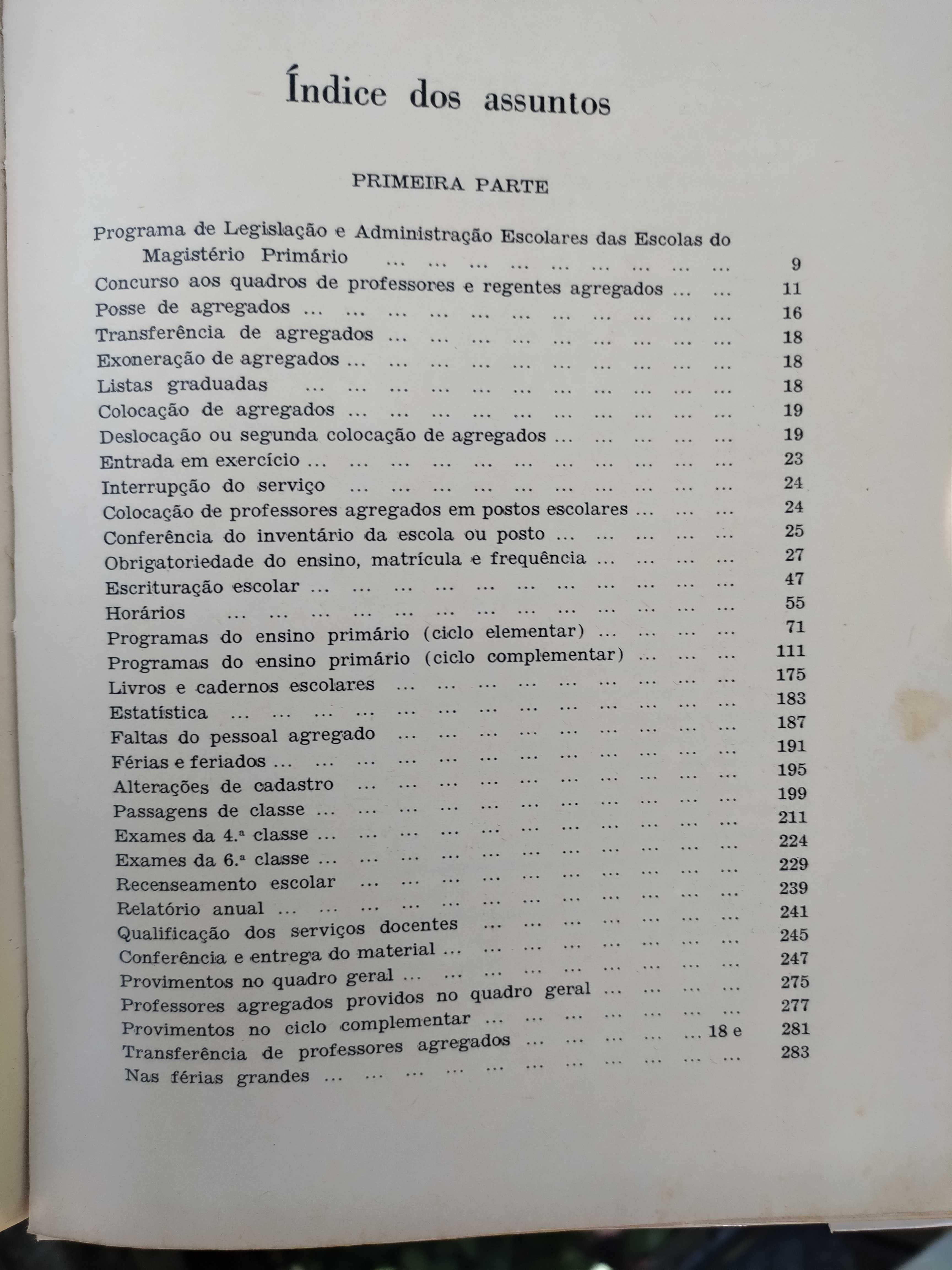 Elementos Práticos de Legislação Escolar (Abílio Fernandes)