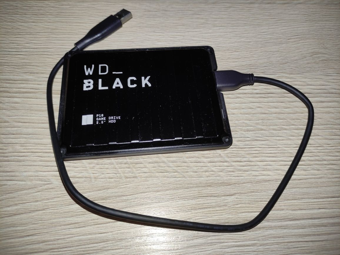 Dysk HDD zewnętrzny do PlayStation - WD Black P10 2GB 2.5" Game Drive