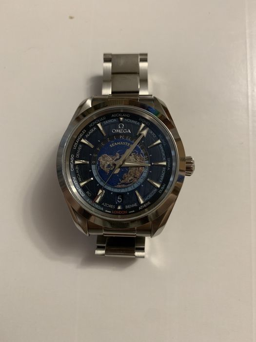 Часы Omega Seamaster Aquaterra World Timer