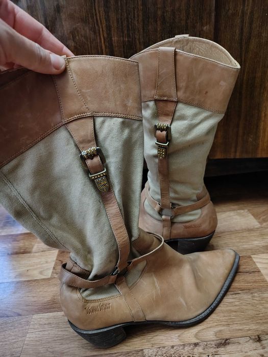 Чоботи напівчулки 41