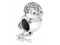 Srebrny Koralik Charms Beads Ptaszek Ptak Bird Qs0017