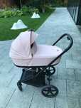 Wózek dziecięcy Cybex Priam – Matt Black / Peach Pink