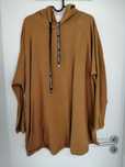 Camisola com capuz fina