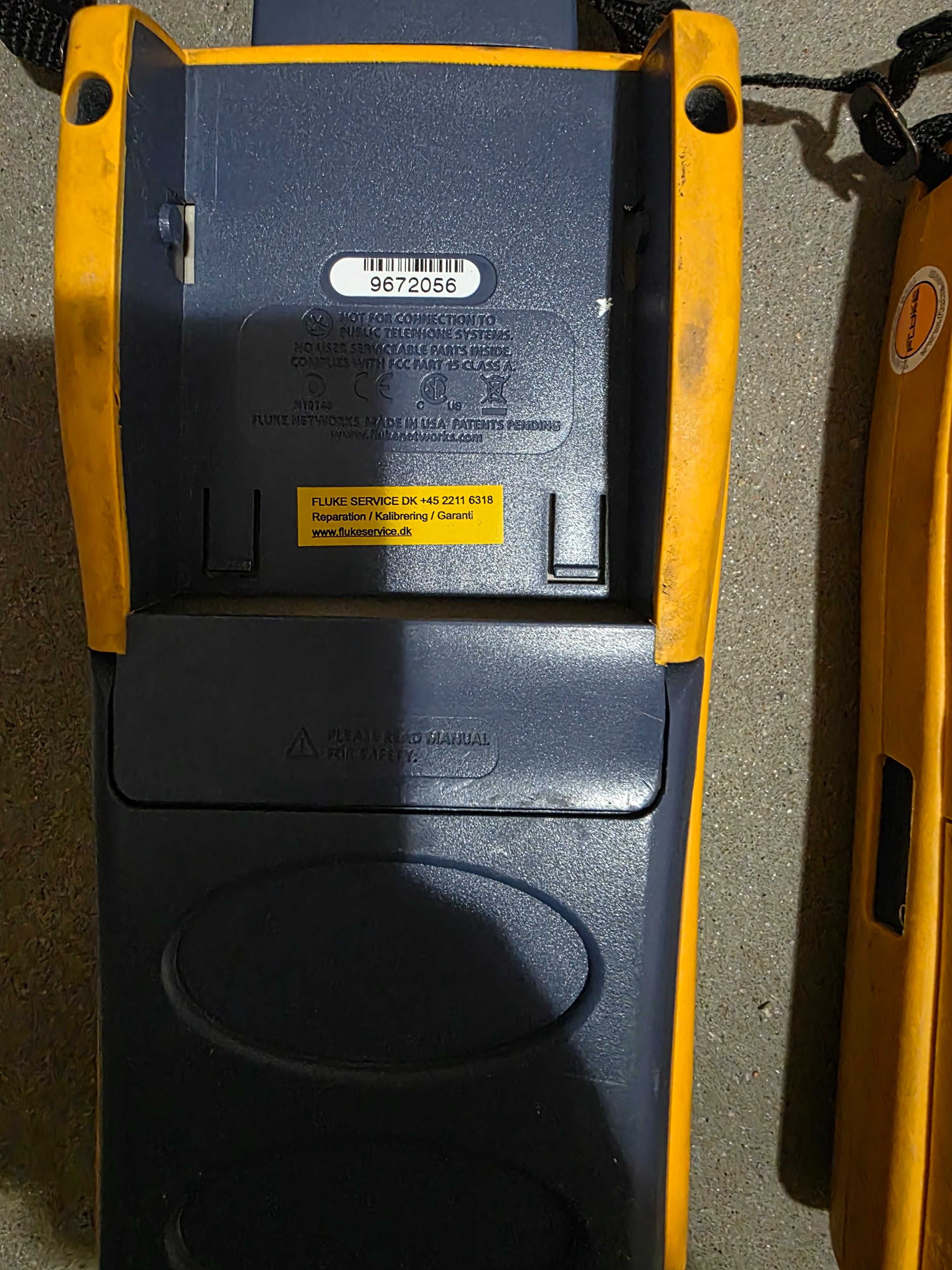 Fluke DTX-1800 Cat 7 900MHZ Analizator kabli Kalibracja