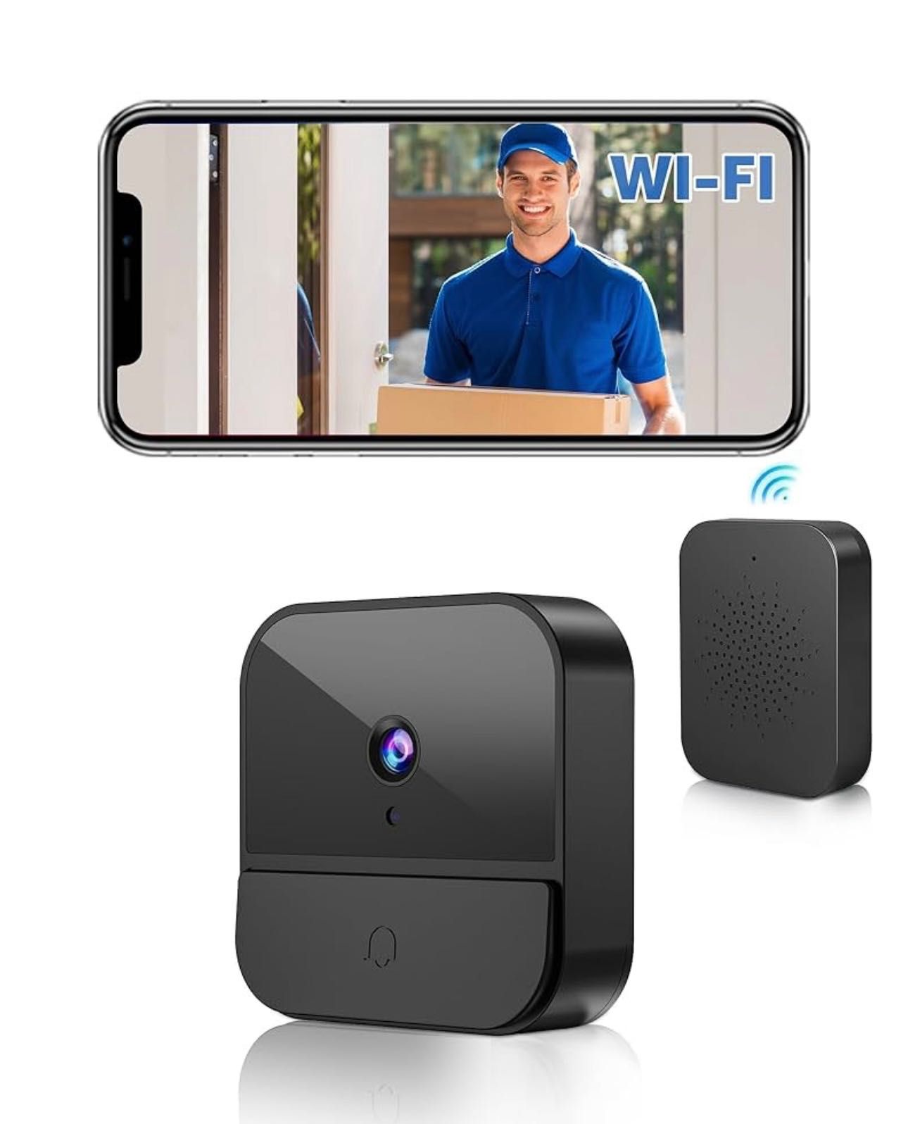 Wideodomofon BETTERMO z kamerą, bezprzewodowy wideodomofon 1080P WiFi