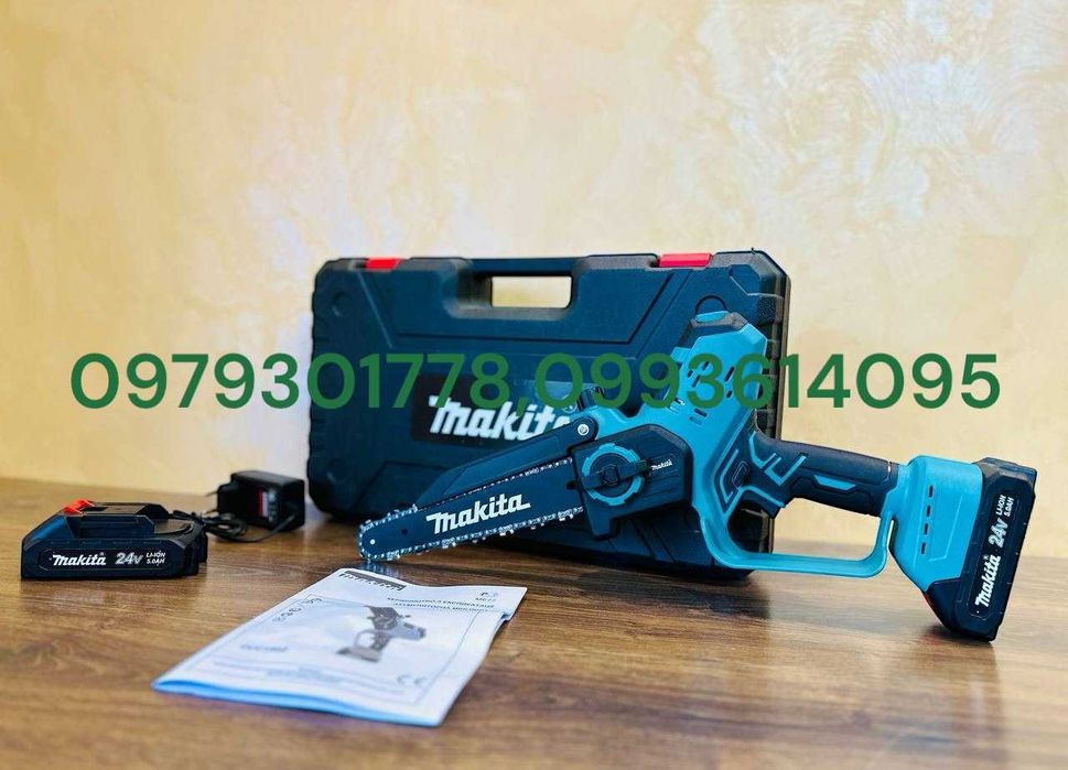 Аккумуляторная акумуляторна пила Makita DUC190Z Гілкоріз 20см 24V-5A