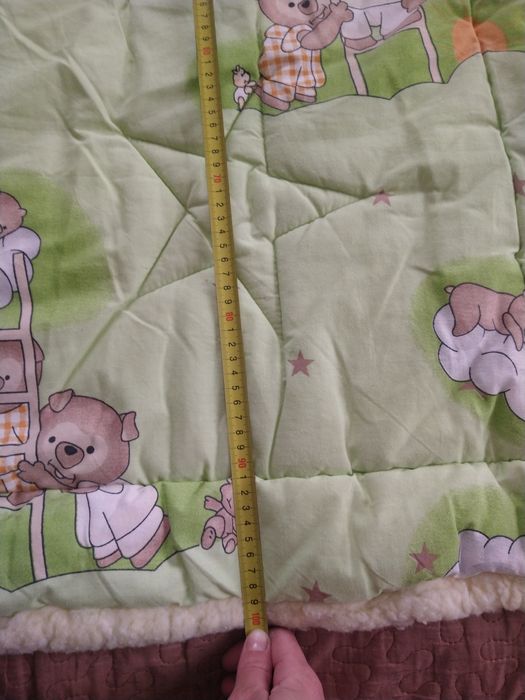 Зимова дитячя вовняняна ковдра