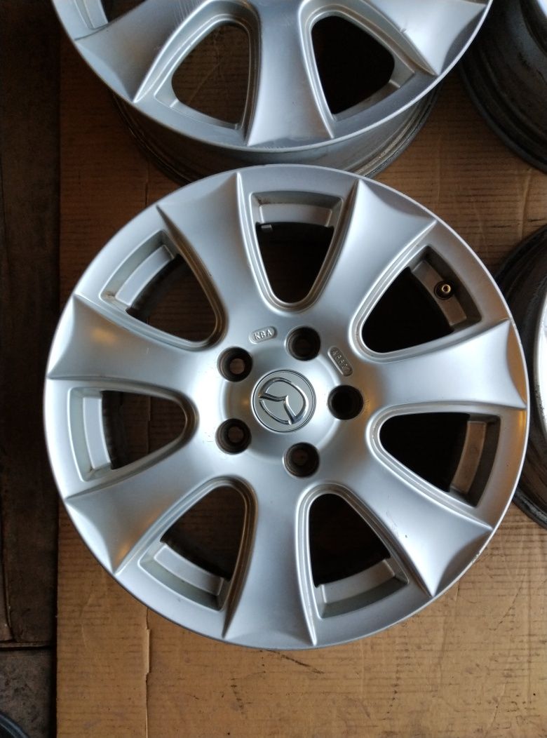 Комплект, MAZDA. 7Jx16 5x114,3 ET55 D67,1. KIA. HYUNDAI. MITSUBISHI.