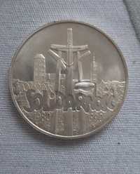 Moneta  srebrna 100.000 Solidarność typ A z L