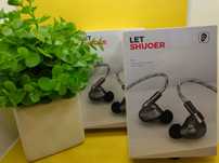⇒ LetShuoer S12 Nebula Grey (jeck 3.5) - наушники Planar Driver 14.8mm