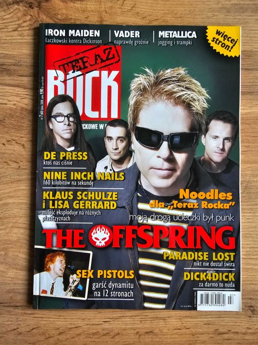 Teraz Rock (65) 7/2008 - The Offspring, Sex Pistols, Nine Inch Nails