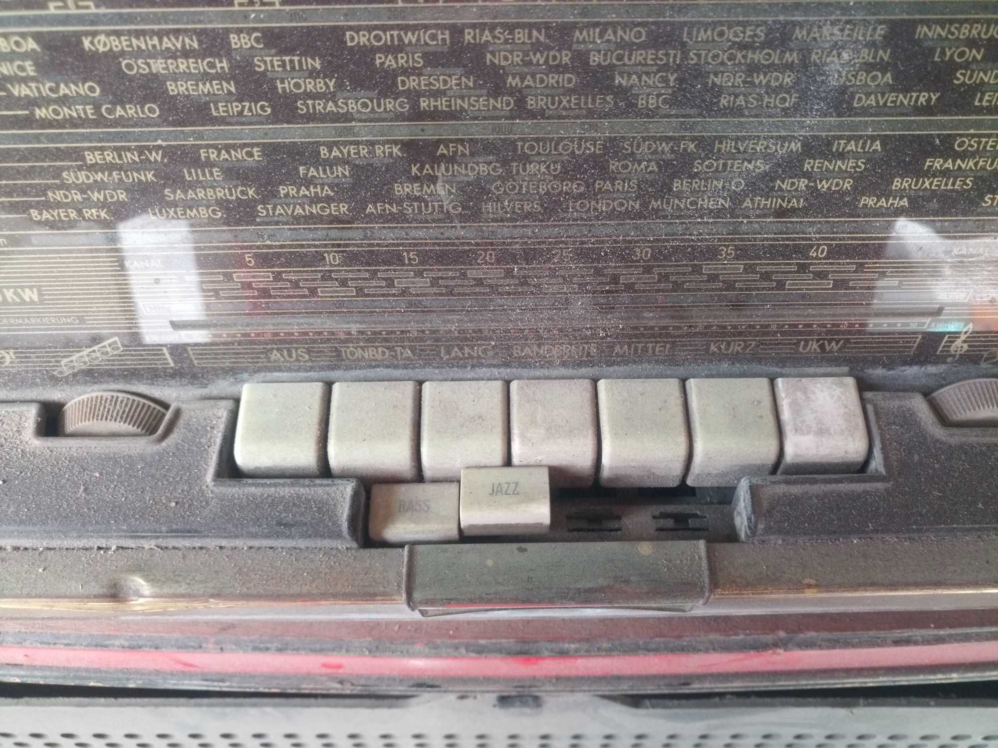 Stare Radio AEG 6077 WD z 1957r - ANTYK