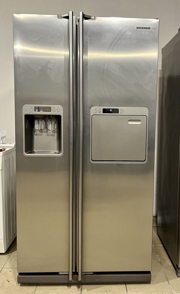 Холодильник сай бай сайд Samsung side by side с баром самсунг