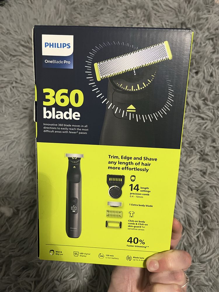 Golarka OneBlade Pro 360 Twarz + Ciało QP6551/15