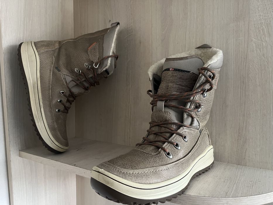 Зимові жиночи сапоги ECCO 40 розмір Gor-tex оригінал