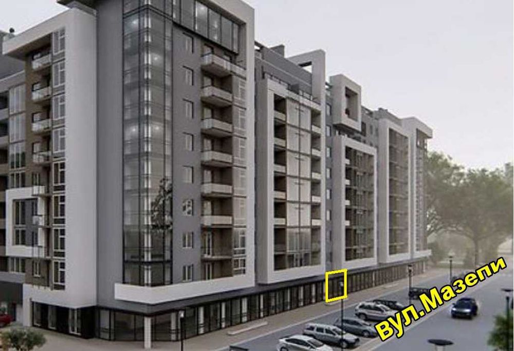 Оренда приміщення в мега-прохідному місці - озеро, парк, Мазепи,160А