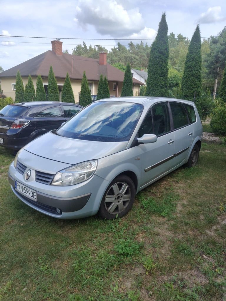 Renault scenic II uszkodzona turbina