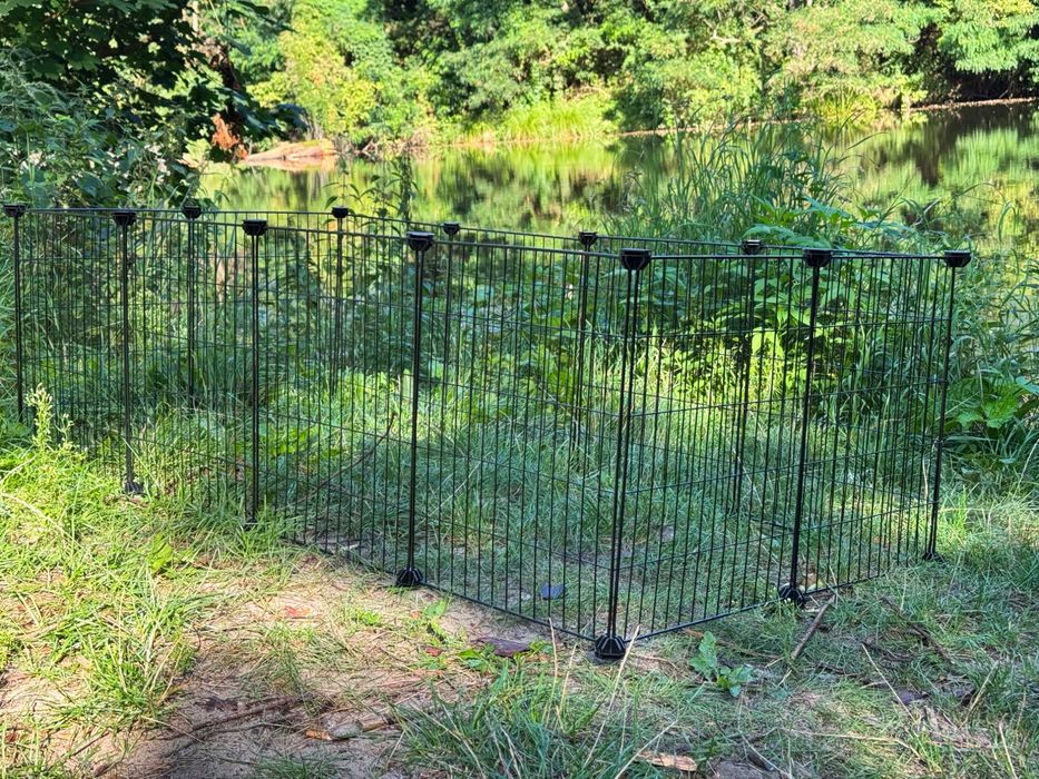 Stalowa Zagroda MODUŁOWA Do Mieszkania Dla Chihuahua - Antypoślizgowa