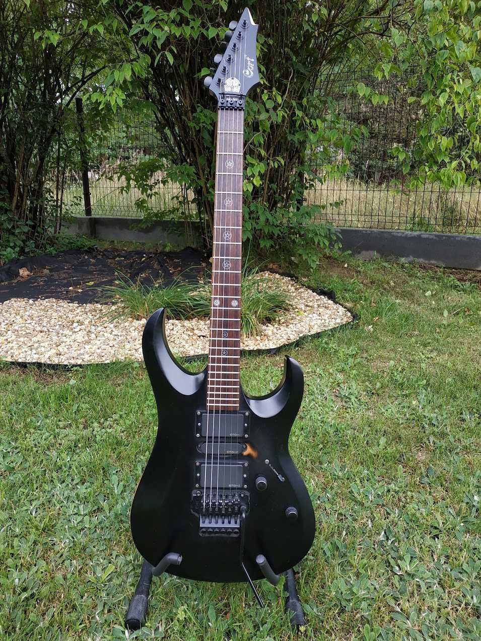 Gitara elektryczna Cort EVL - X4 Superstrat EMG floyd rose relic