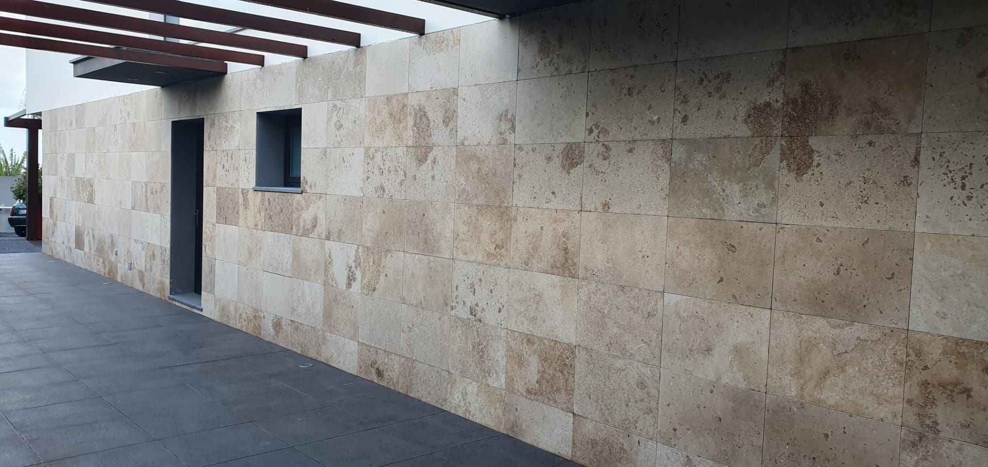 Traverino beje  - travertine terra
