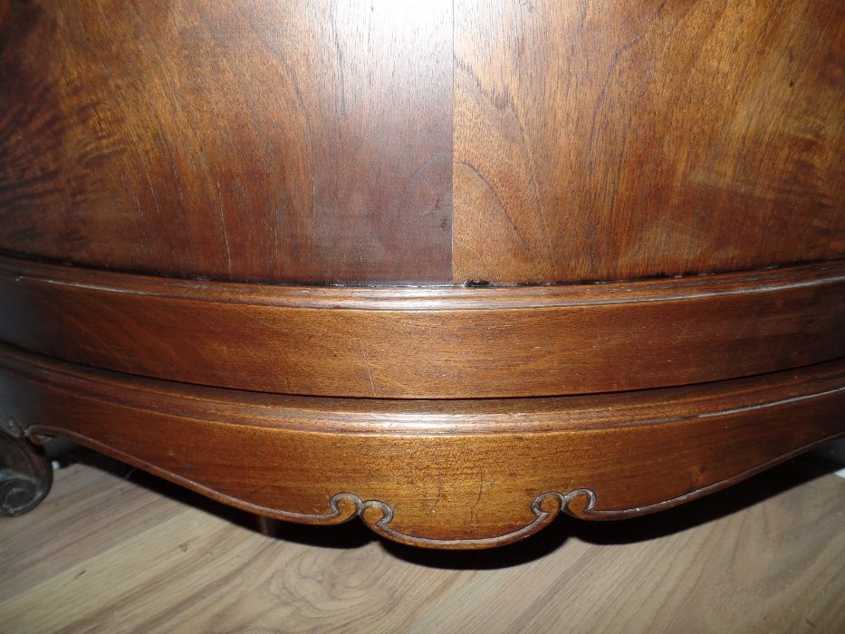 Zabytkowa Narożna szafka Corner cabinet Eckvitrine Ludwik Filip