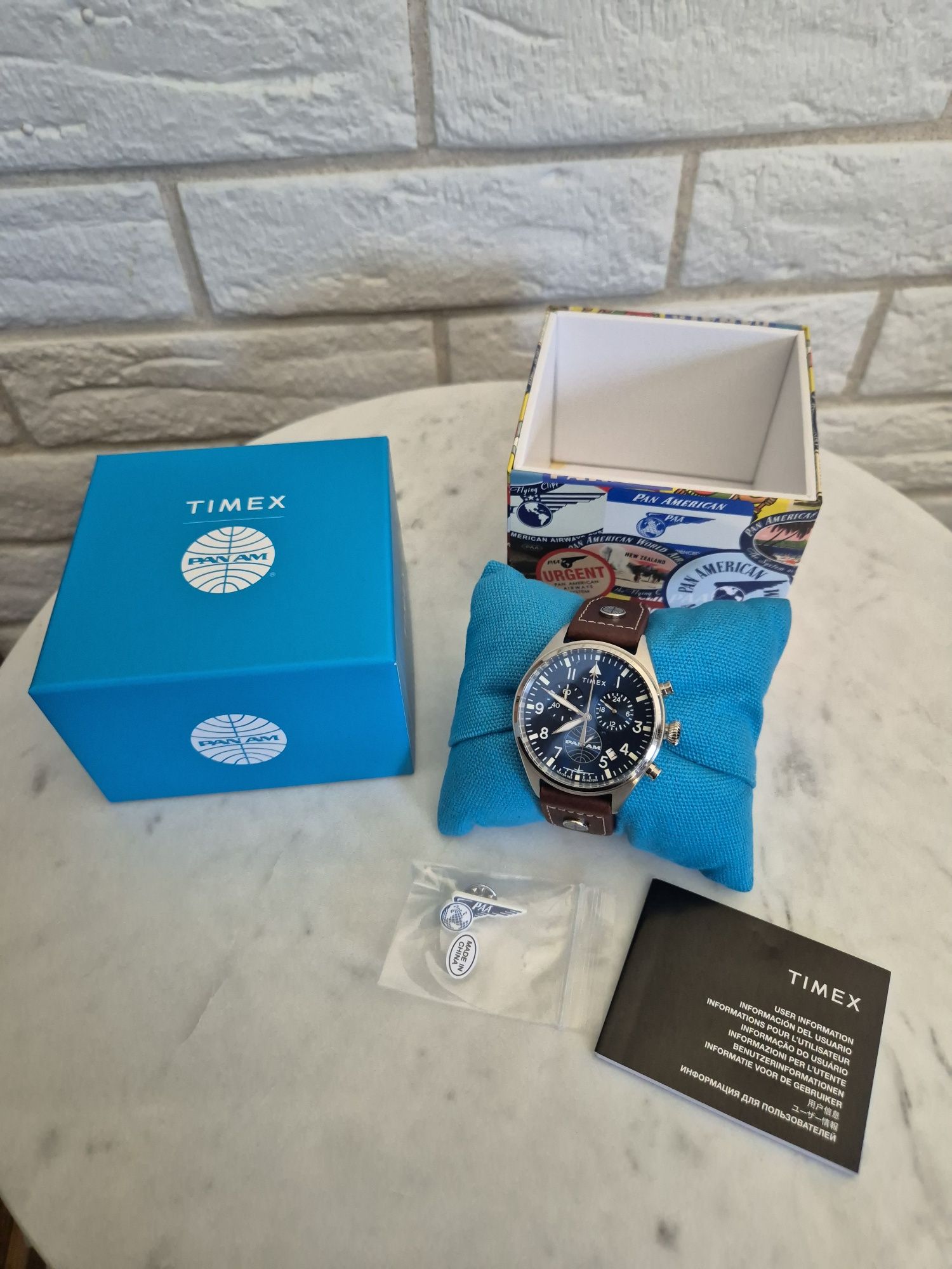 Zegarek TIMEX x PAM AM TWG030000 pilot jak IWC - nowy