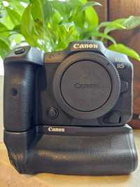 Canon R5 + grip BG-R10 + 4 baterie LP-E6NH