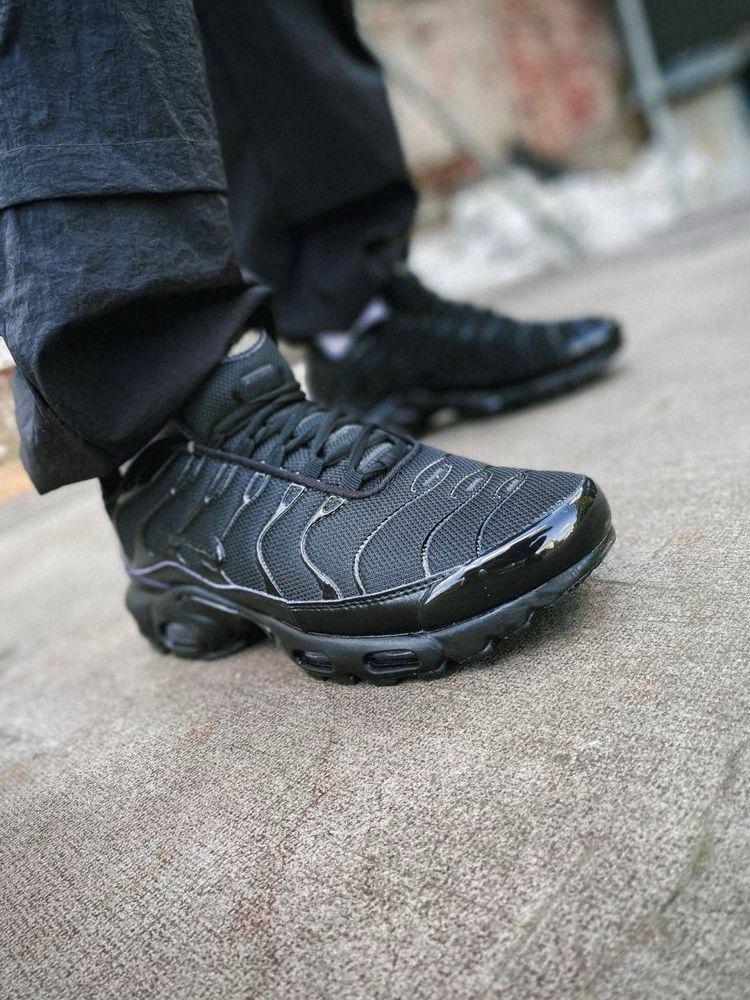 ОРИГ ЯКІСТЬ‼️ Кросівки чоловічі Nike Air Max TN Plus Black | Найк ТН